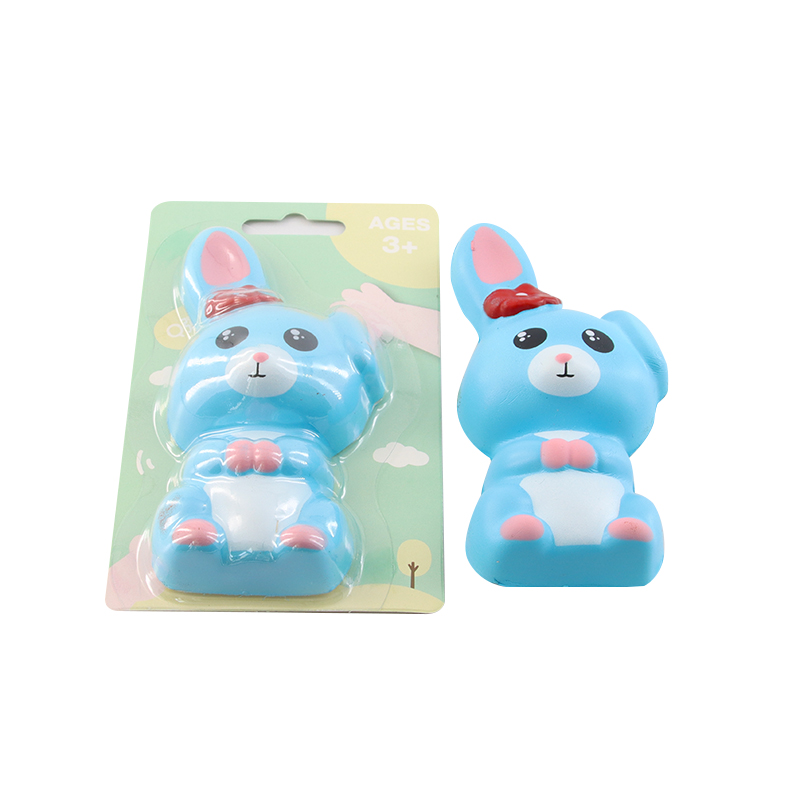 Long-eared rabbit book sticker