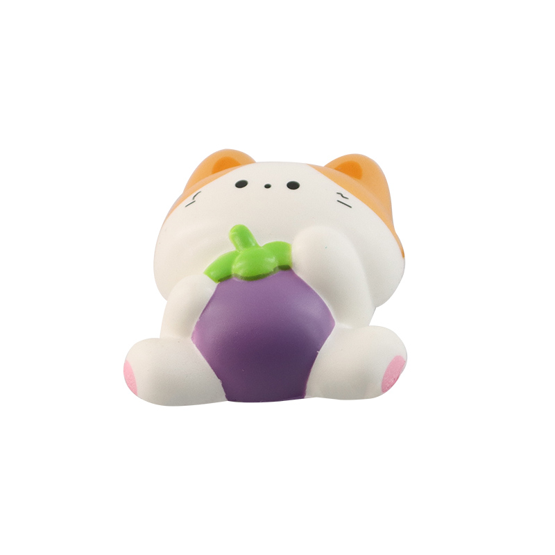 Mangosteen cat fridge magnets