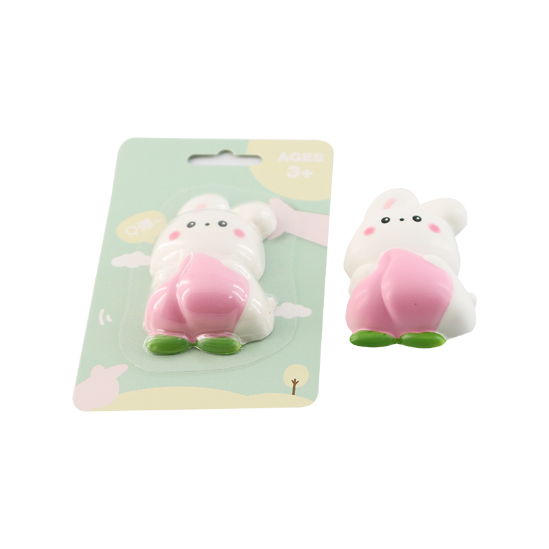 Rabbit Peach Book Sticker