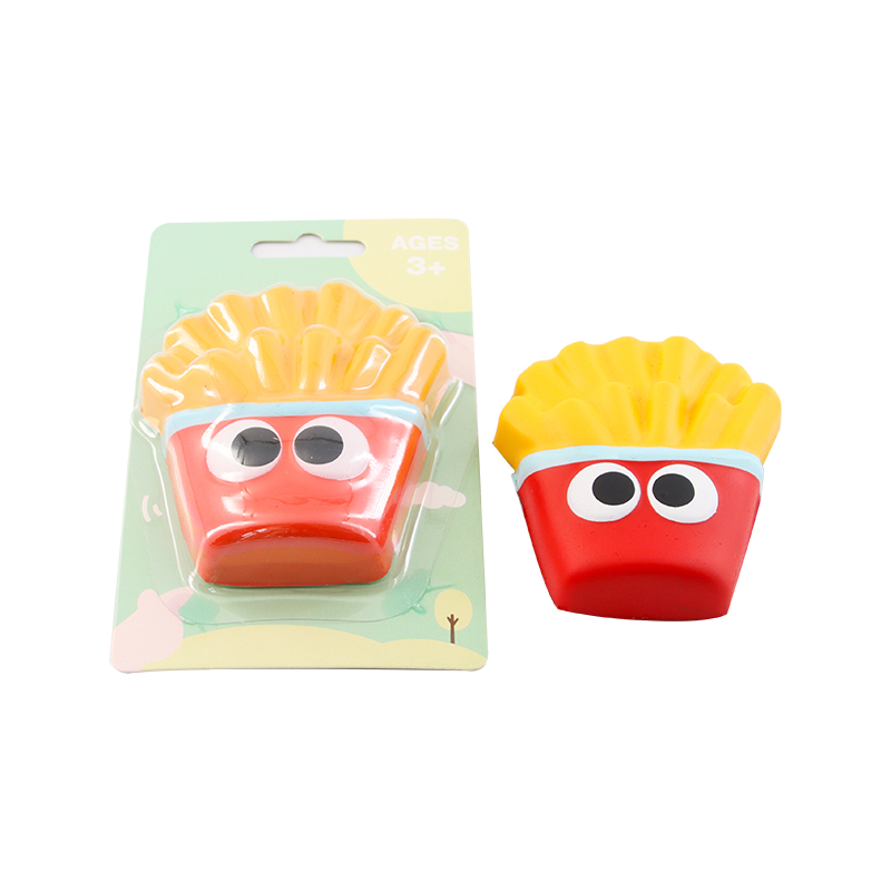 French fries box book stickers