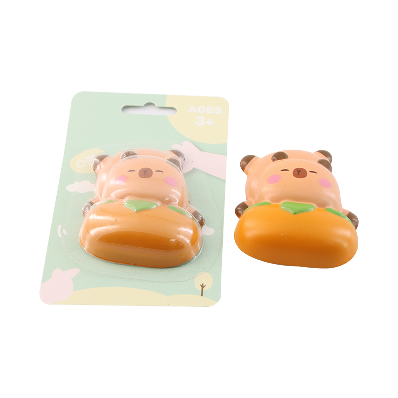 Cardboard persimmon book stickers