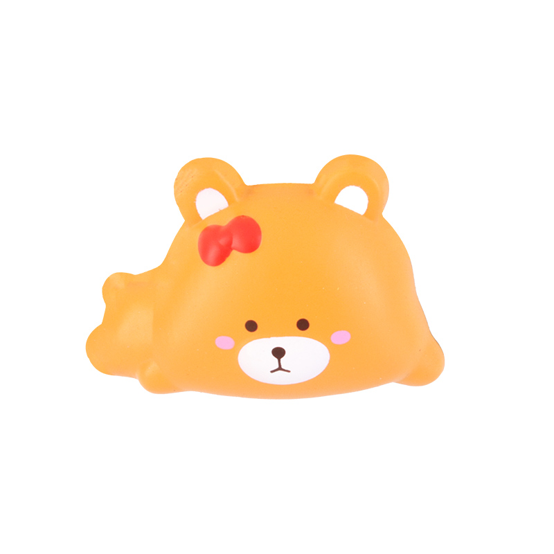 Bow-tie bear book sticker