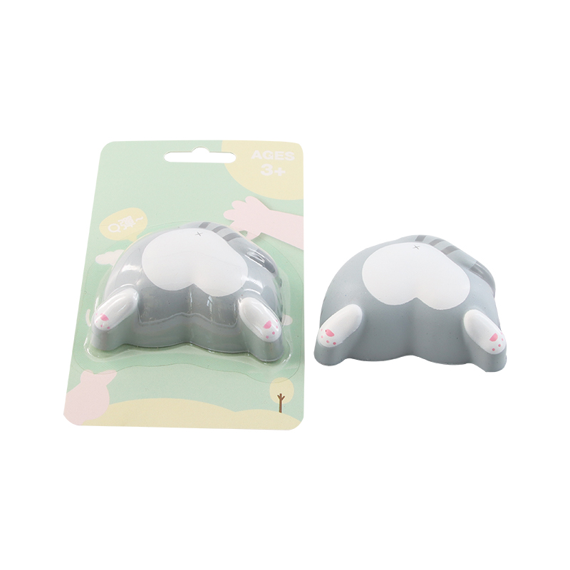 The grey cat's bottom book sticker
