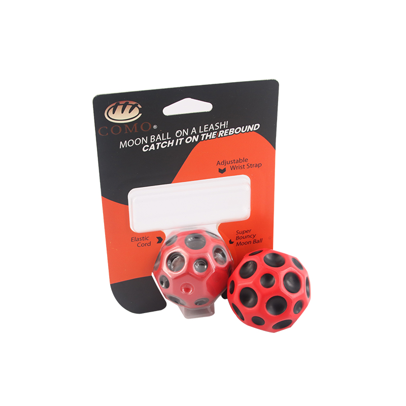 Wrist elastic ball - red hole ball