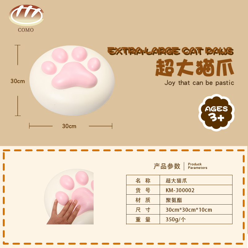 Enormous cat claws